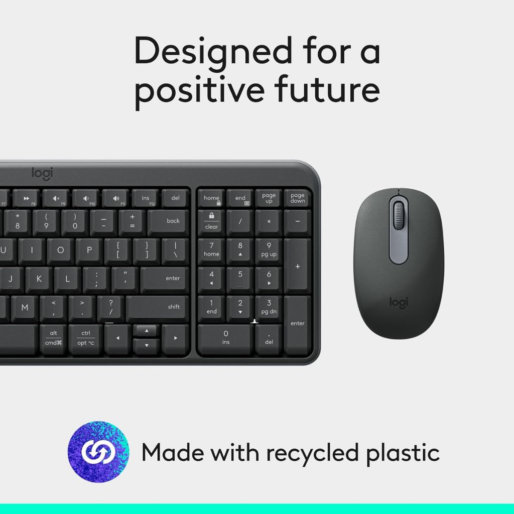 Logitech MK250 Bluetooth Wireless Keyboard & Mouse Combo - Image 10