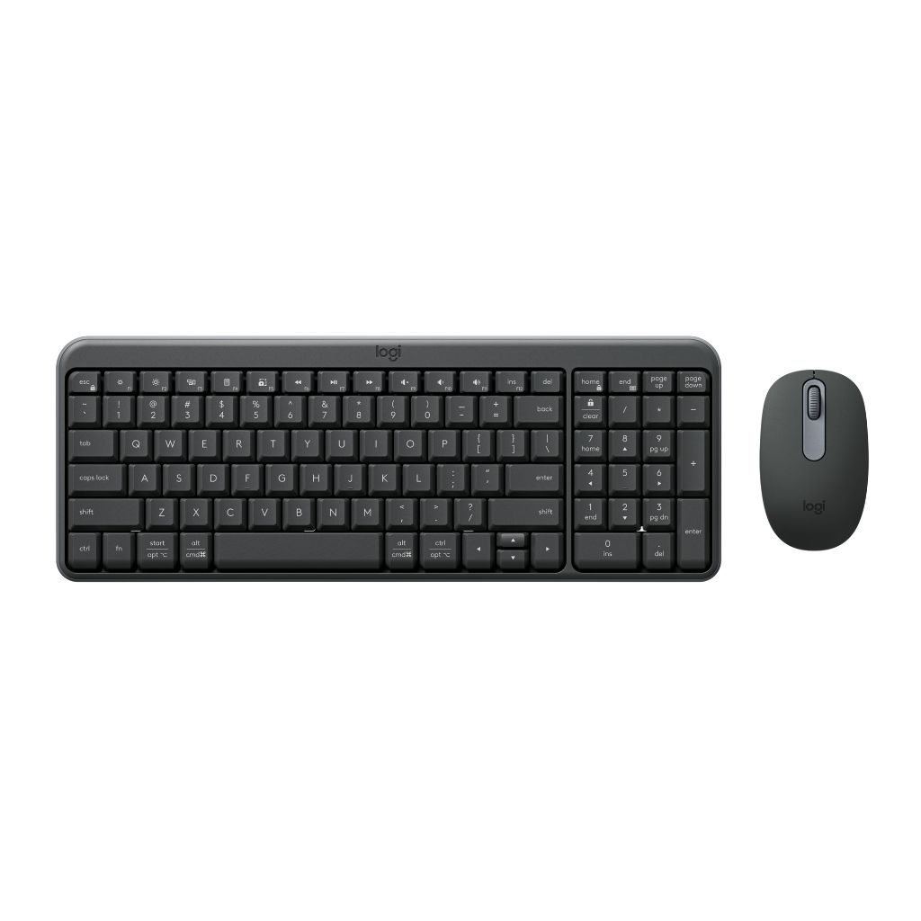 Logitech MK250 Bluetooth Wireless Keyboard and Mouse - Graphite