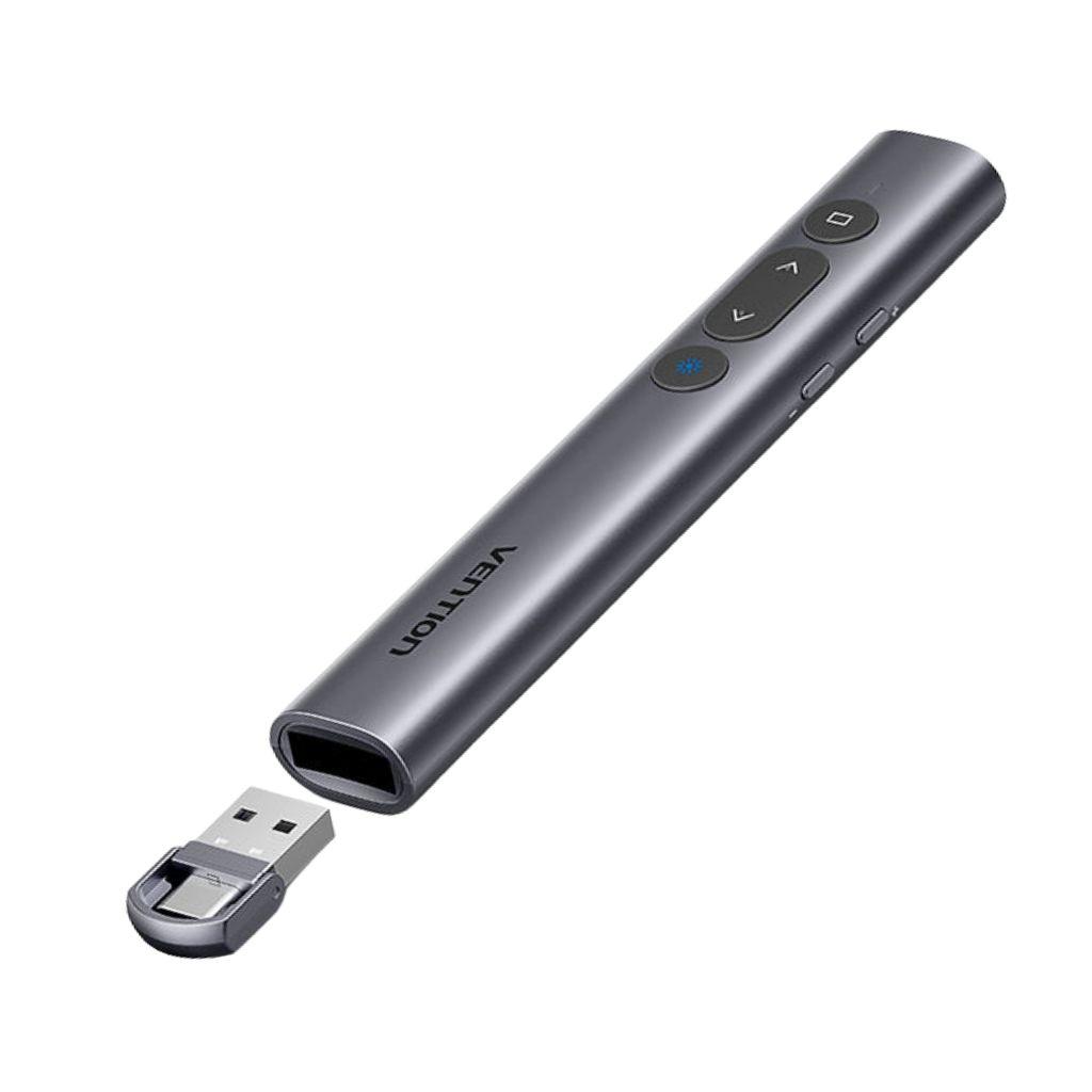 Vention Wireless Presenter with Red Laser Pointer